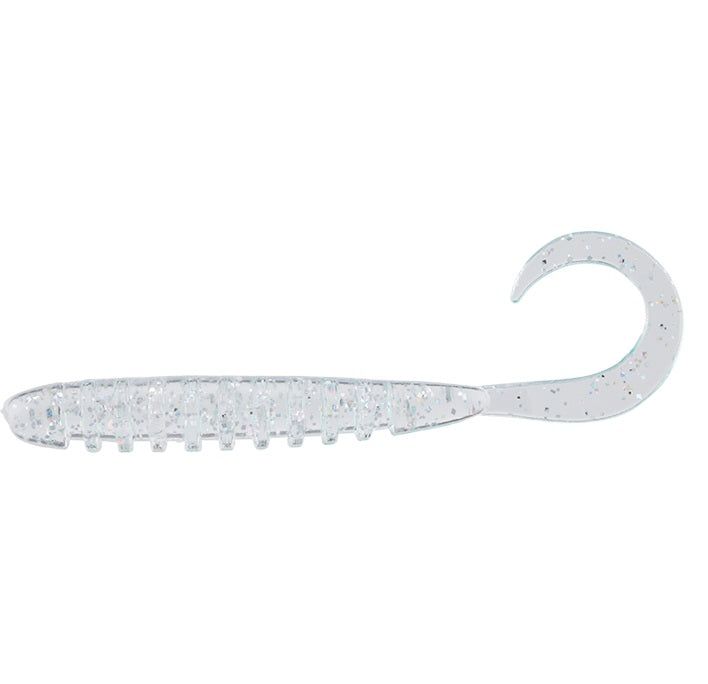 Grub Jackall Tide Curly Clear HL Flake 5cm 8buc/plic