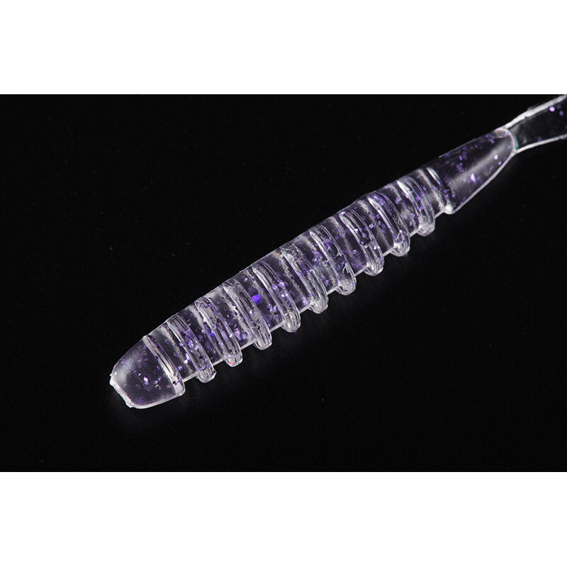 Grub Jackall Tide Curly Clear HL Flake 5cm 8buc/plic