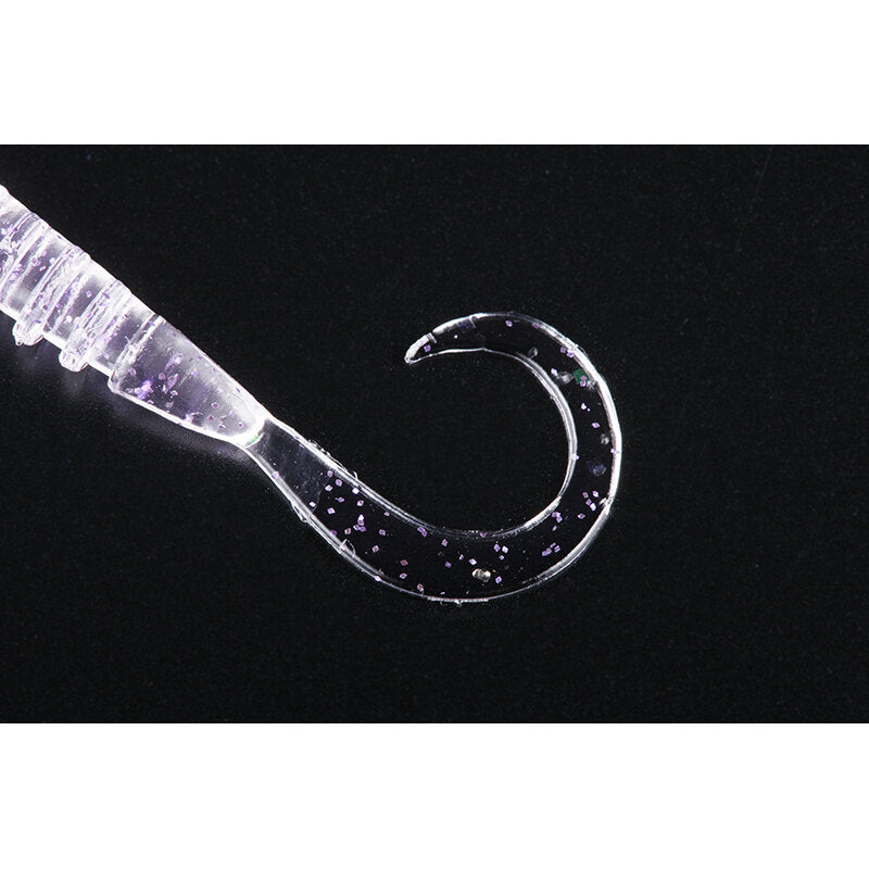 Grub Jackall Tide Curly Glow 5cm 8buc/plic 