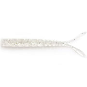 Grub Mustad Aji Micro Pilo, Clear Silver Glitter, 5cm, 15buc/pac