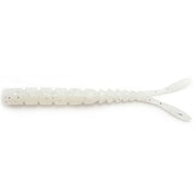 Grub Mustad Aji Micro Pilo, White Glow Glitter, 5cm, 15buc/pac