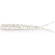Grub Mustad Aji Split Tail, Clear Rainbow Glitter, 5cm, 12buc/pac