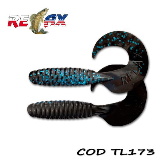 Grub RELAX Twister Standard, 9cm, Culoare 173, 4buc/pac