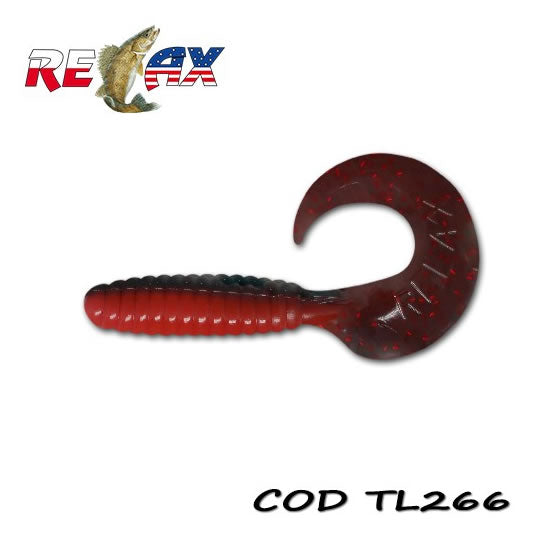 Grub RELAX Twister Standard, 9cm, Culoare 266, 4buc/pac