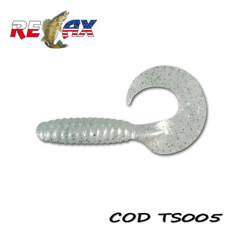 Grub RELAX Twister Standard TS, 9cm, Culoare 005, 4buc/pac
