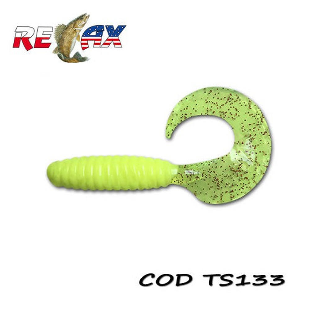 Grub RELAX Twister Standard TS, 9cm, Culoare 133, 4buc/pac