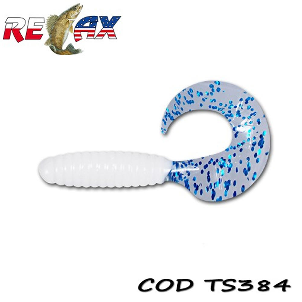Grub RELAX Twister Standard TS, 9cm, Culoare 384, 4buc/pac