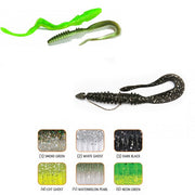 Grub Rapture Mad Worm 10cm 10buc/plic Neon Green