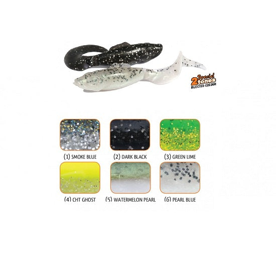 Grub Rapture Xciter 7.5cm 10buc/plic Chartreuse Ghost