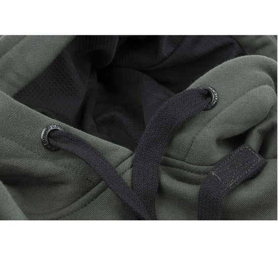 HANORAC FOX HOODY GREEN AND BLACK