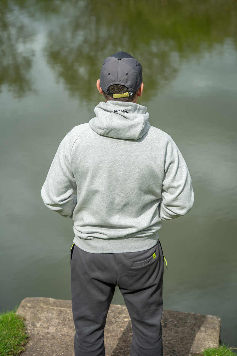 HANORAC MATRIX FULL ZIP HOODY BLACK EDITION GREY/LIME