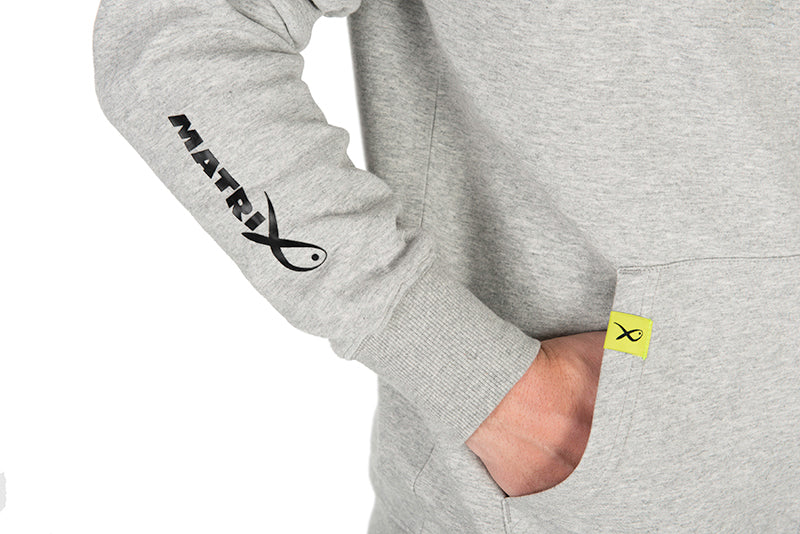 HANORAC MATRIX FULL ZIP HOODY BLACK EDITION GREY/LIME
