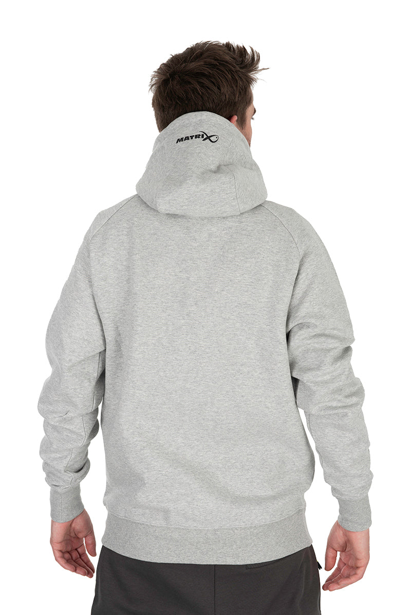 HANORAC MATRIX FULL ZIP HOODY BLACK EDITION GREY/LIME