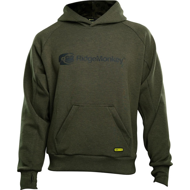 HANORAC RIDGEMONKEY APEAREL DROPBACK MICROFLEX HOODY GREEN