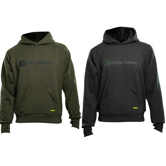 HANORAC RIDGEMONKEY APEAREL DROPBACK MICROFLEX HOODY GREEN
