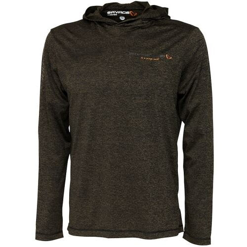 HANORAC SAVAGE GEAR FIGHTER STRETCH BURNT OLIVE MELANGE
