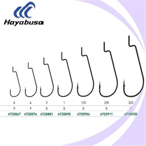 HAYABUSA JIG WRM262BM NR. 1/0