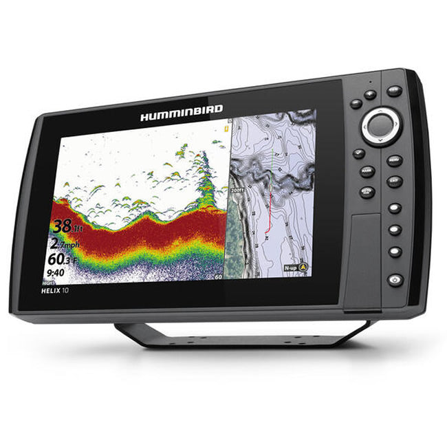  HUMMINBIRD SONAR HELIX 10 CHIRP MEGA DI+, CHIRP 2D, GPS, G4N