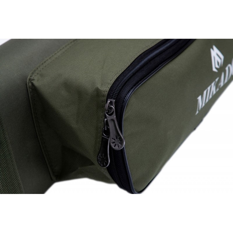 HUSA MIKADO TUB 2 LANSETE + 2 MULINETE CULOARE VERDE 150X9CM