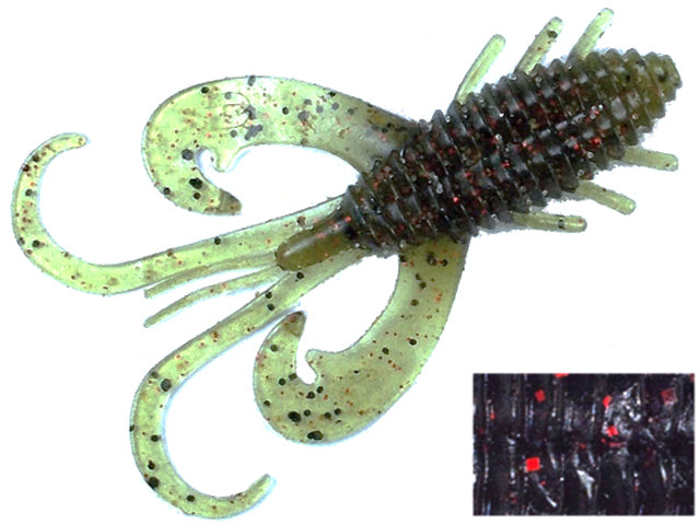 HYPERVIBE COLMIC 3.5" 8.9cm BLACK RED FLK