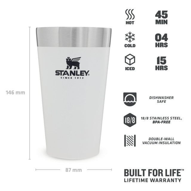 Halba Stanley The Stacking Beer Pint Polar 0.47L 