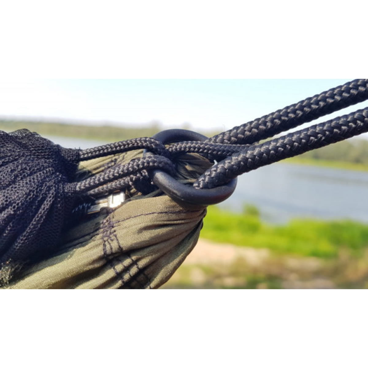 Hamac Bushmen Bushbed Olive, 3mx1.45m