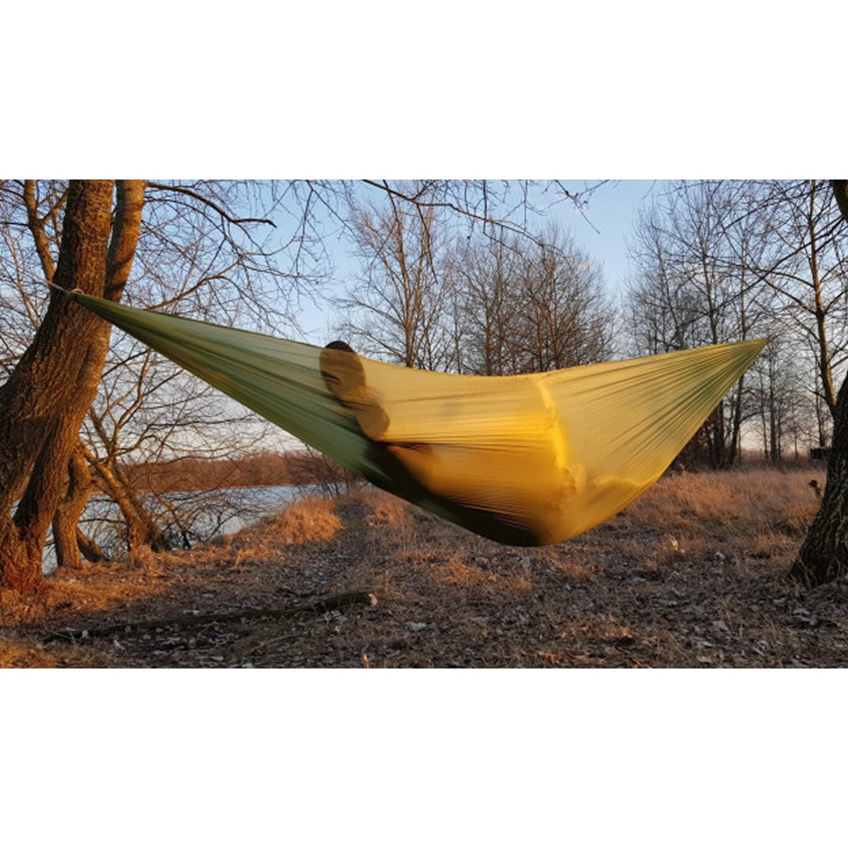 Hamac Bushmen Ultralight Green, 3mx1.45m