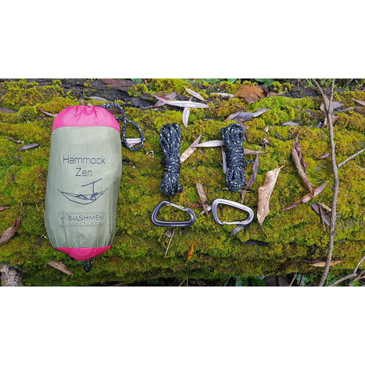 Hamac Bushmen Zen Red Olive Red, 3mx1.5m