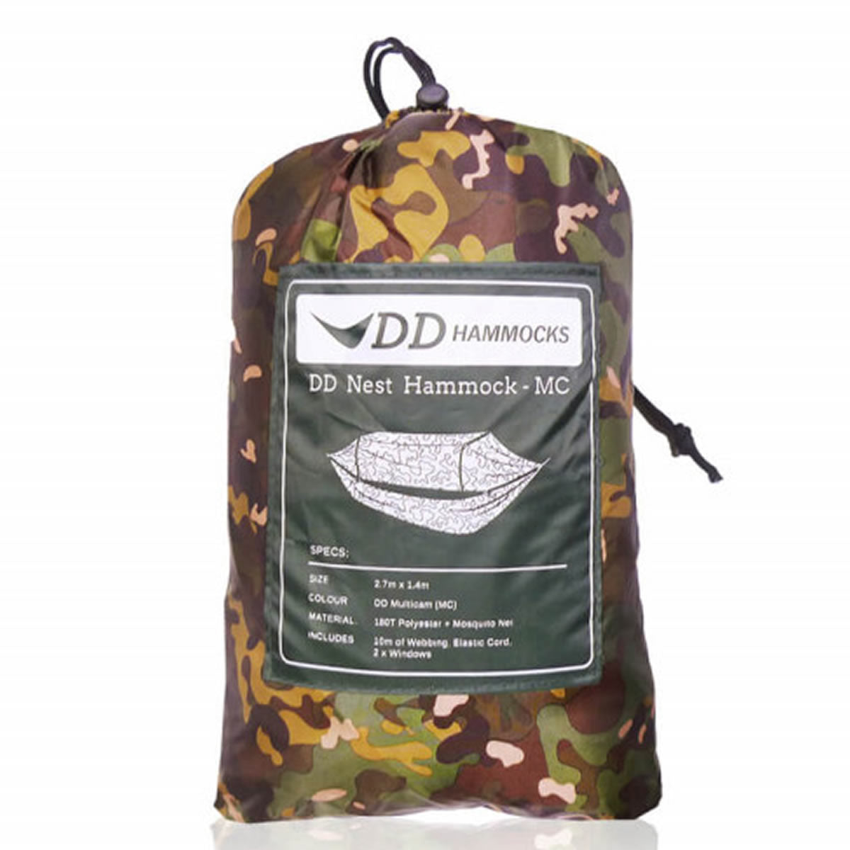 Hamac Camuflaj Nest DD Hammocks 270x140cm