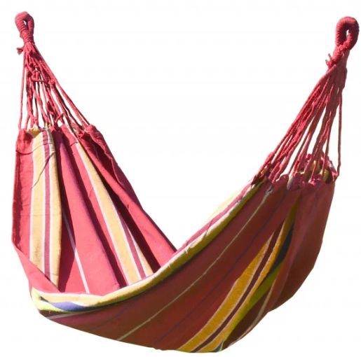 Hamac Cattara Textil, Rosu-Galben, 200x100cm