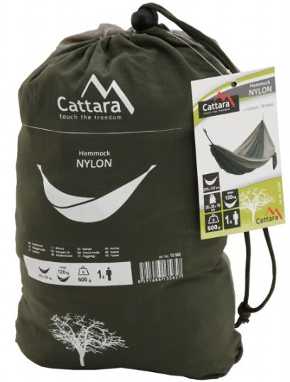 Hamac Cattara Textil, Verde-Maro, 275x137cm