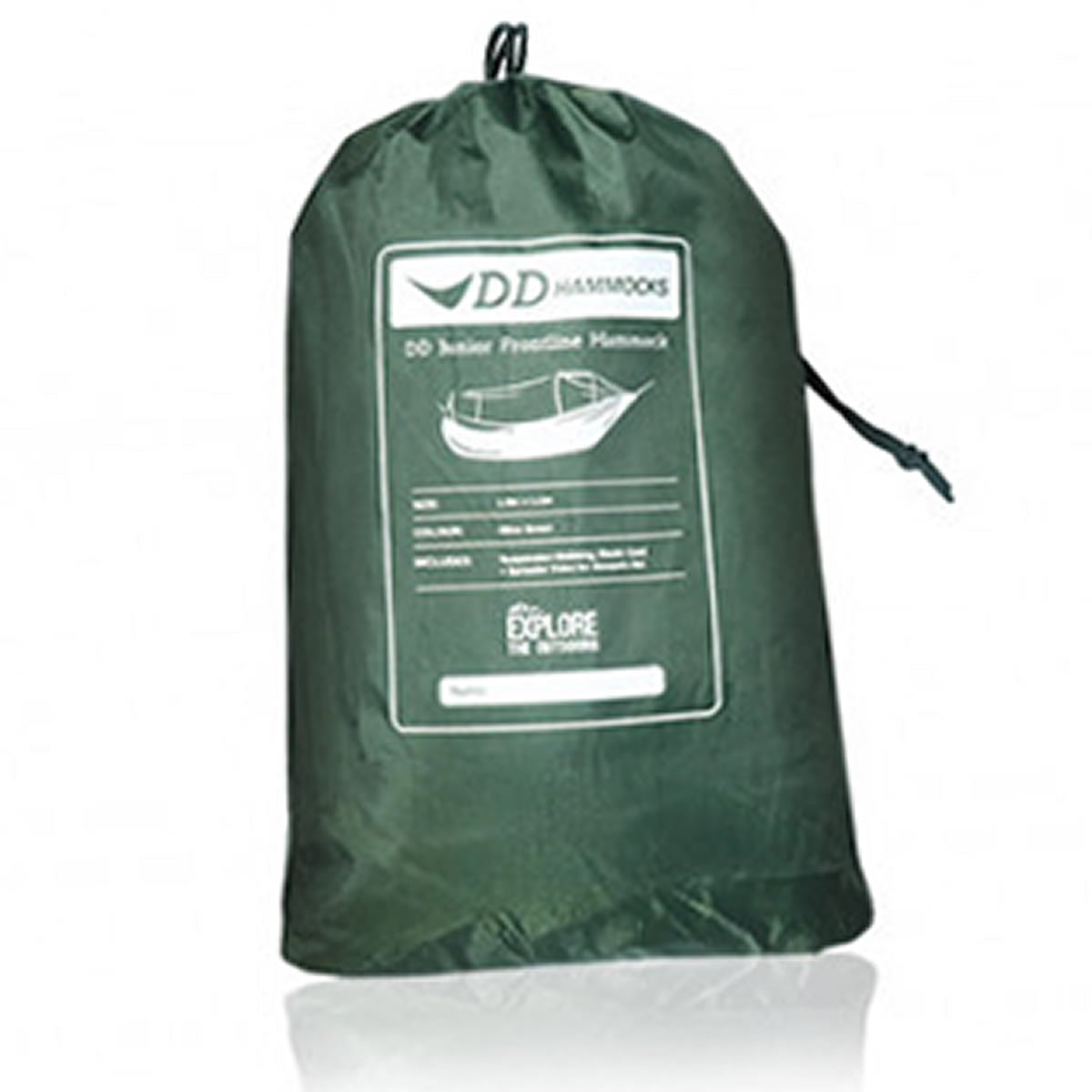 Hamac DD Junior Frontline DD Hammock Olive Green, 1.9mx1.1m 