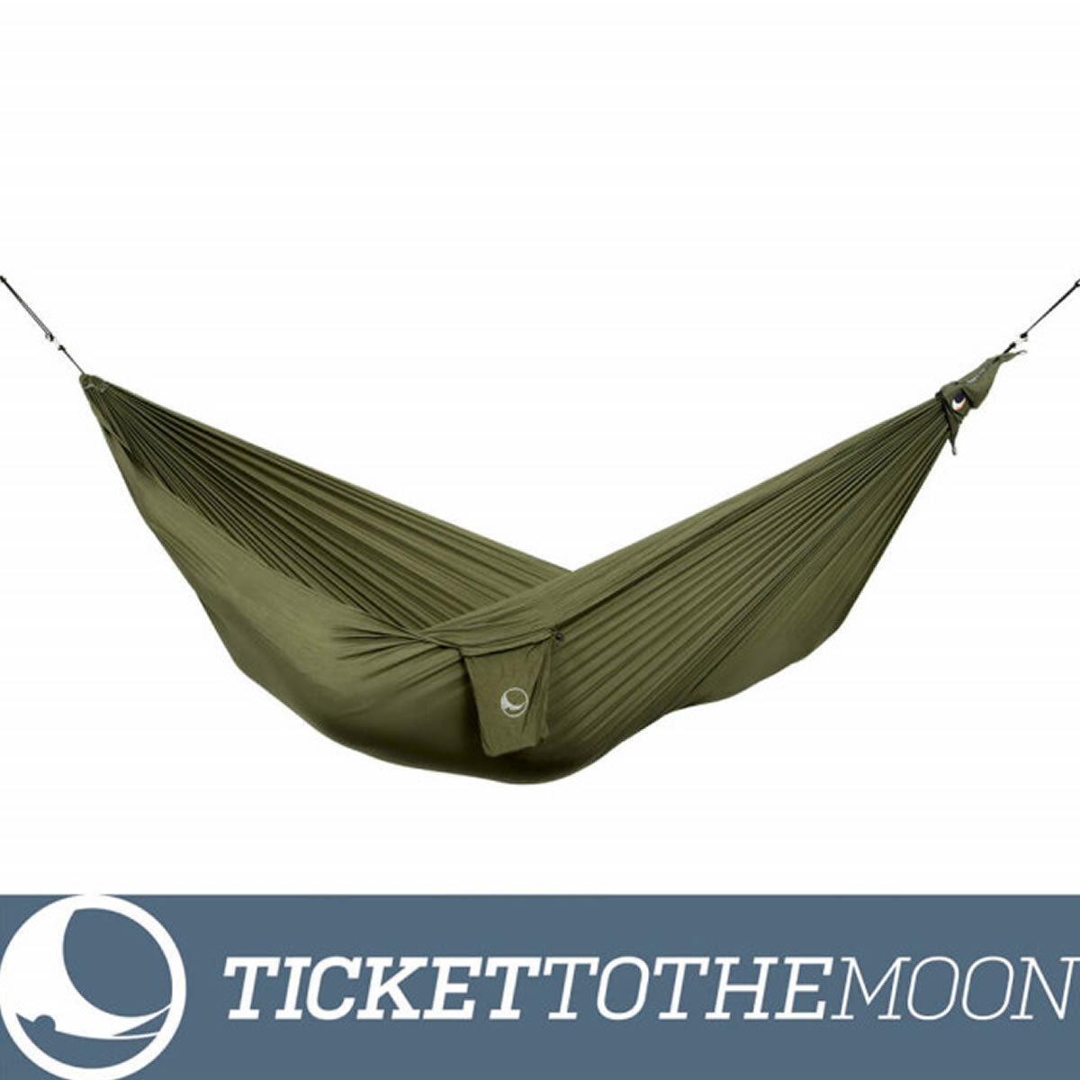 Hamac Ticket to the Moon Compact Army Green, 320x155cm