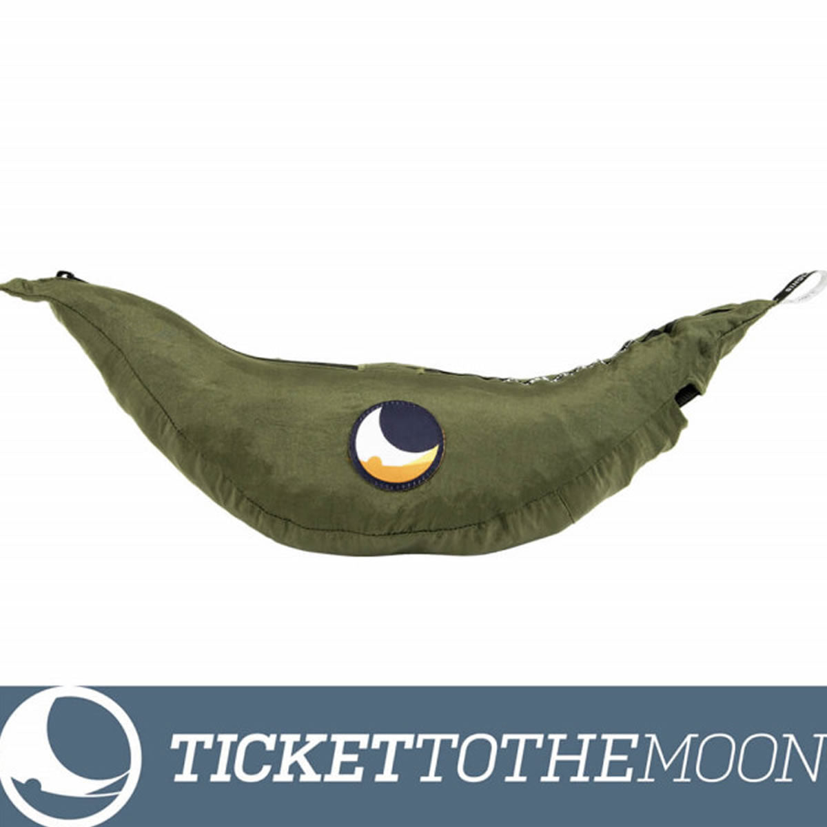 Hamac Ticket to the Moon Compact Army Green, 320x155cm