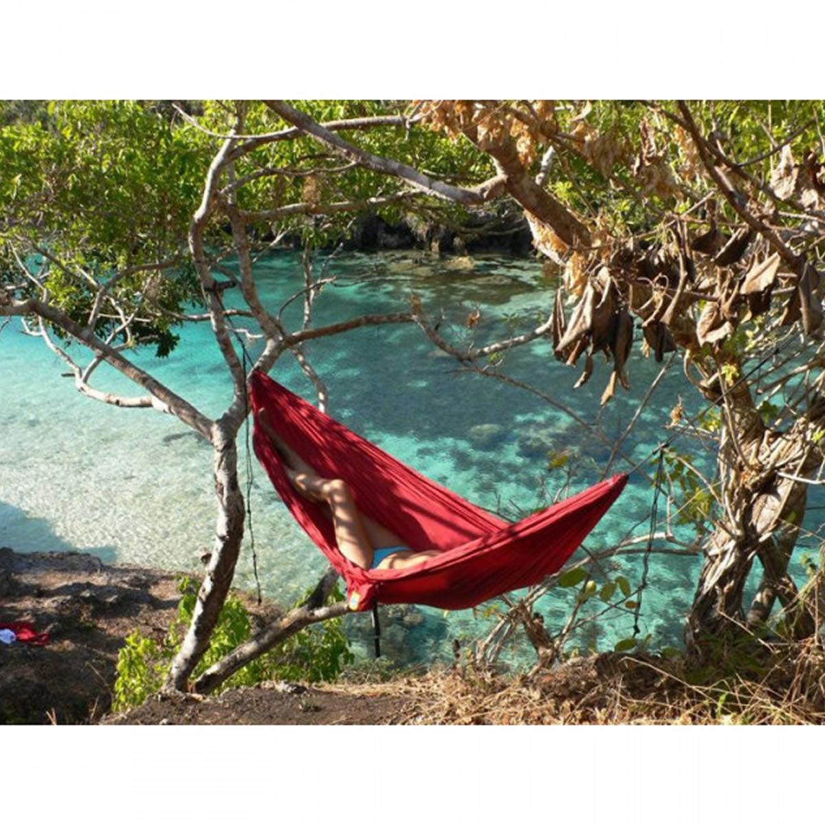 Hamac Ticket to the Moon Compact Burgundy, 320x155cm