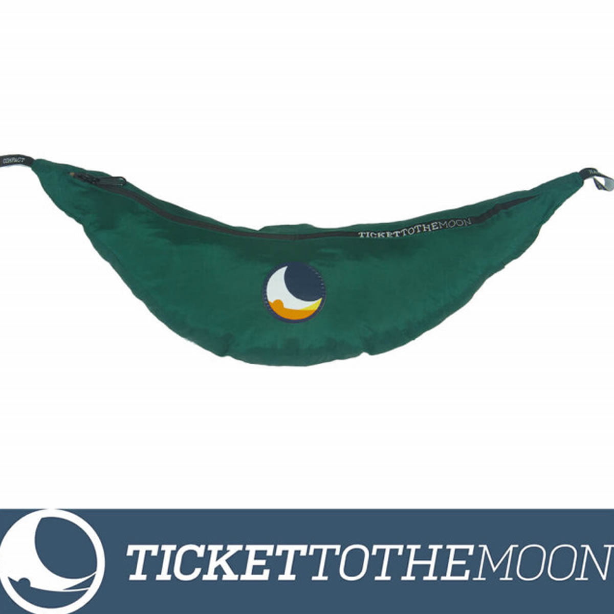 Hamac Ticket to the Moon Compact Forest Green, 320x155cm