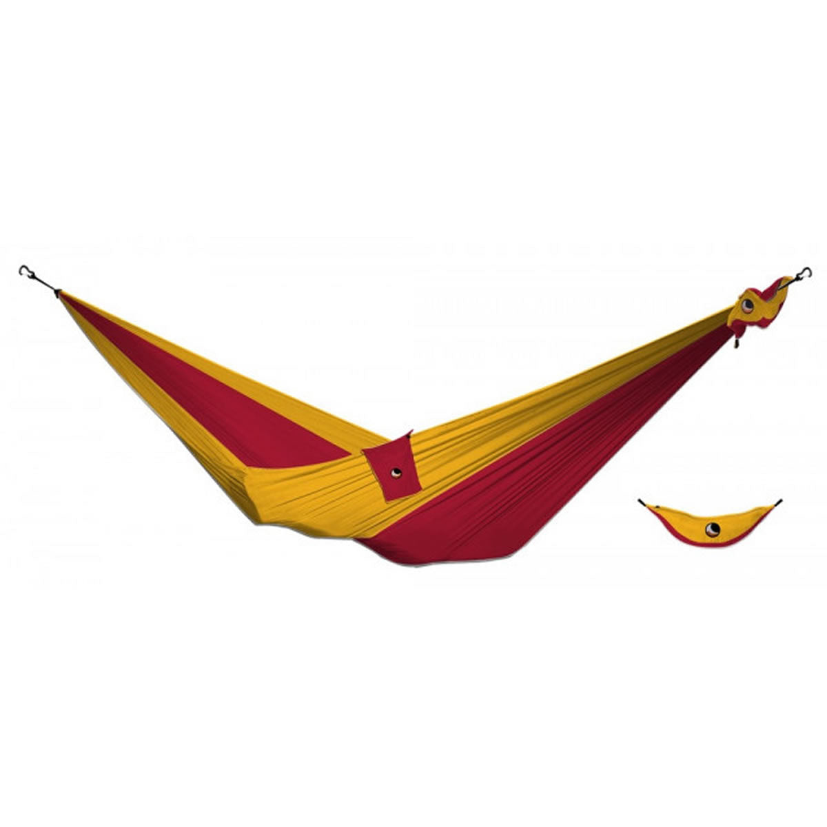 Hamac Ticket to the Moon Honey Moon - Burgundy Dark Yellow, 500x300cm