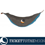 Hamac Ticket to the Moon King Size Aqua Dark Grey, 320x230cm