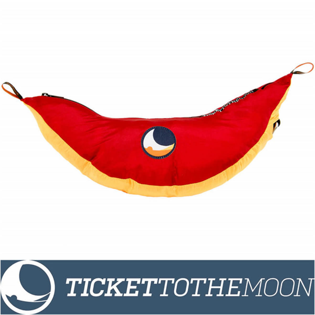 Hamac Ticket to the Moon King Size Dark Yellow &amp; Burgundy , 320x230cm