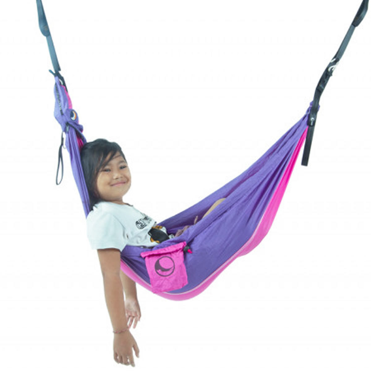 Hamac Ticket to the Moon Mini Pink &amp; Purple, 150x100cm