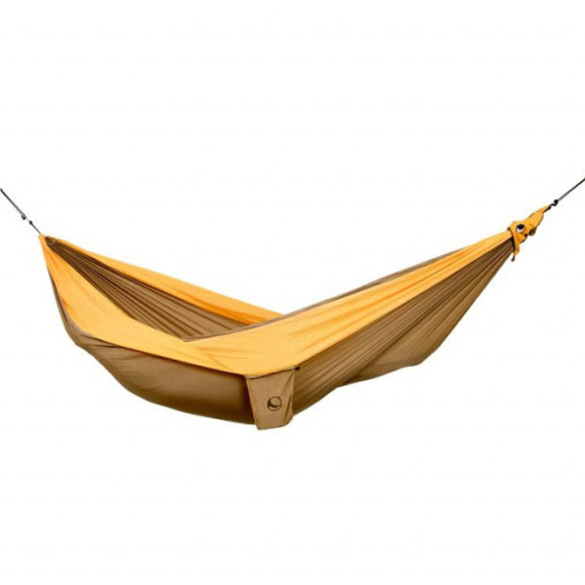 Hamac Ticket to the Moon Original Brown &amp; Dark Yellow, 320x200cm