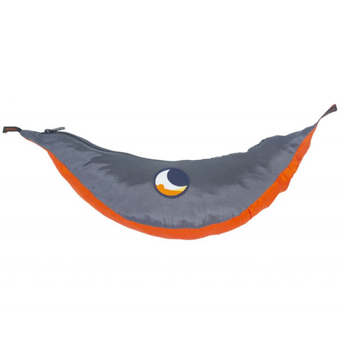 Hamac Ticket to the Moon Original Orange &amp; Dark Grey, 320x200cm