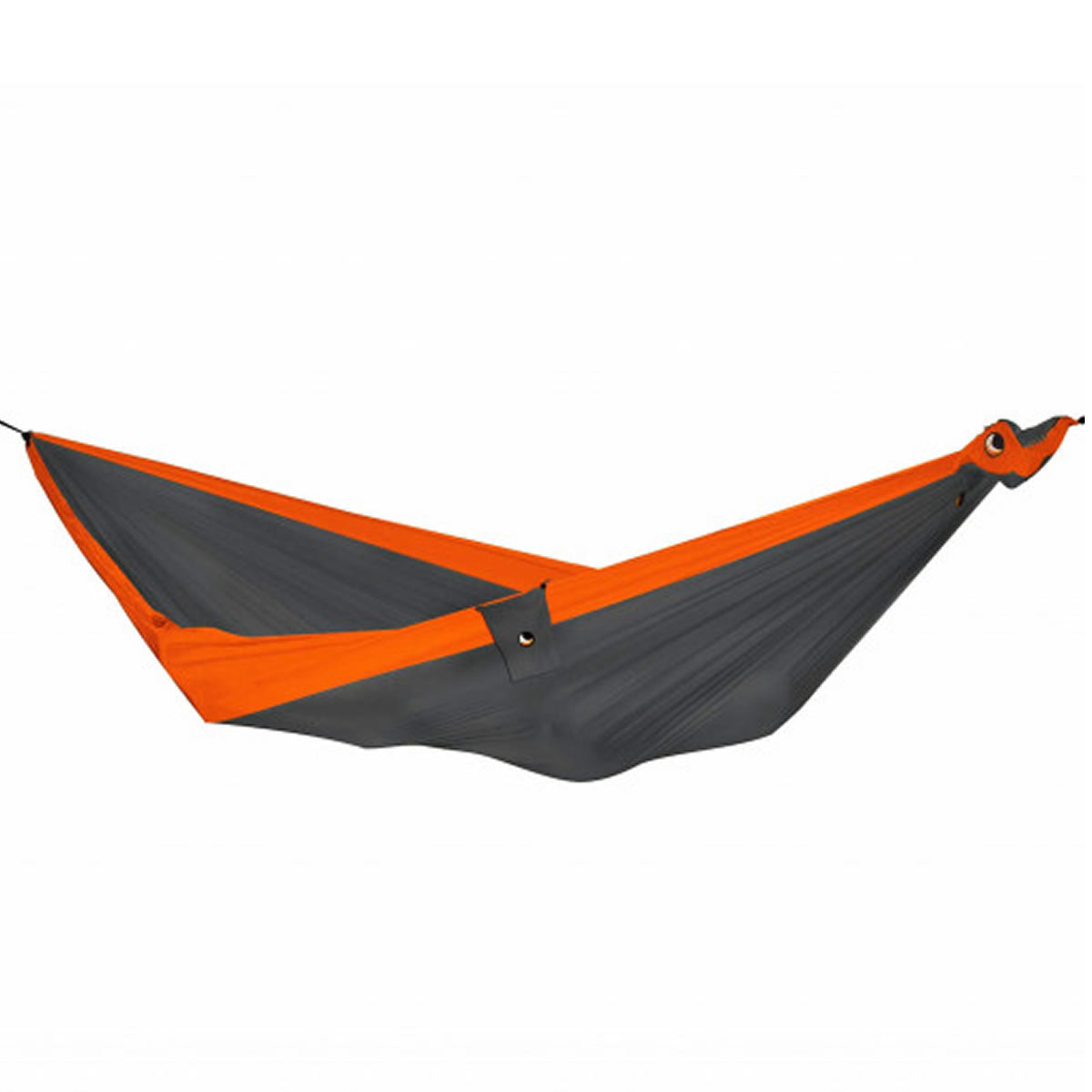 Hamac Ticket to the Moon Single Dark Grey &amp; Orange, 320x155cm
