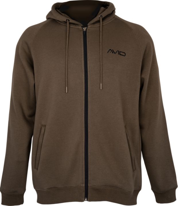 Hanorac AVID Compound Zip Hoodie Brown