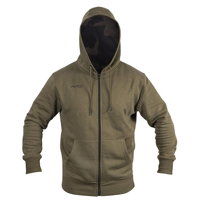 Hanorac Avid Carp Distortion Zip Hoodie