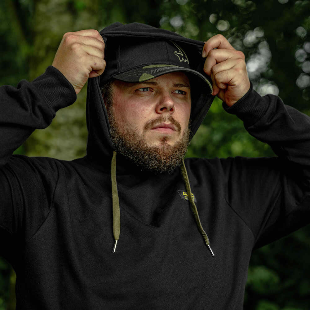 Hanorac Avid Carp Minimal Hoodie Black