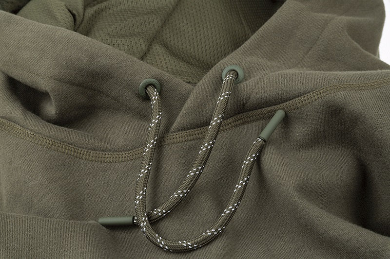 Hanorac FOX Collection Green And Silver Hoodie