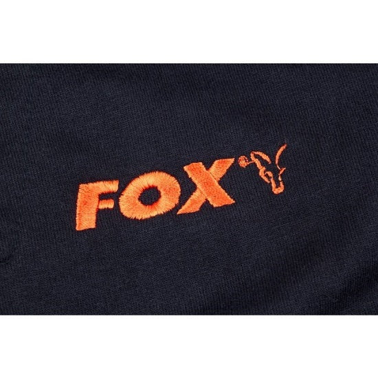 Hanorac Fox Black And Orange Lightweight Zipper