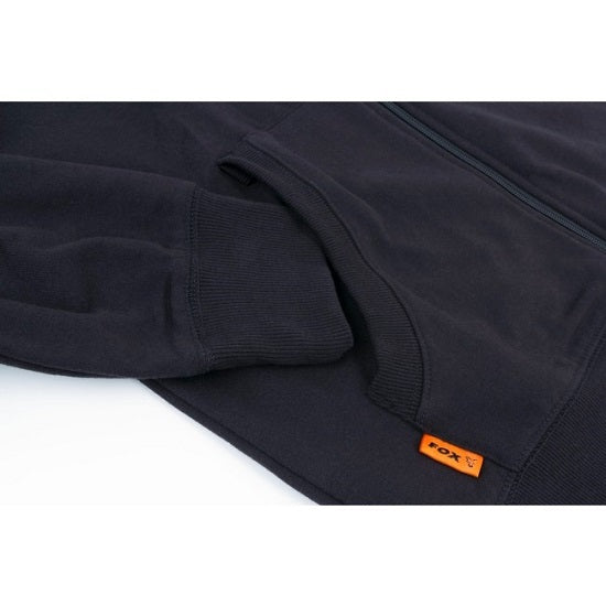 Hanorac Fox Black And Orange Lightweight Zipper