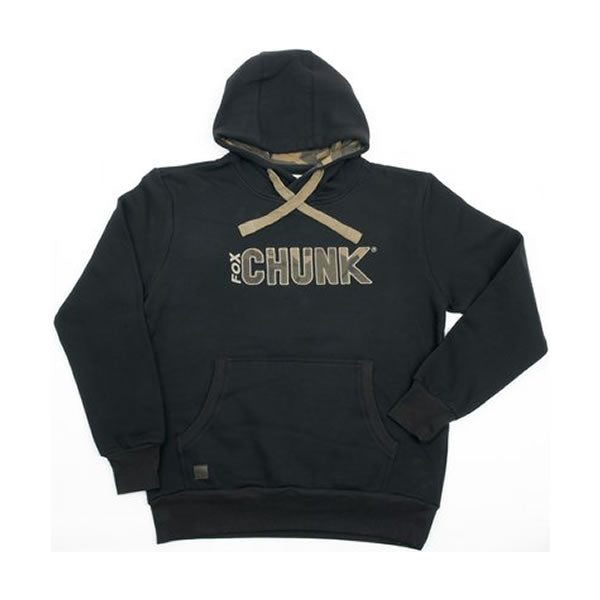 Hanorac Fox Chunk Camo Applique Hoody Black